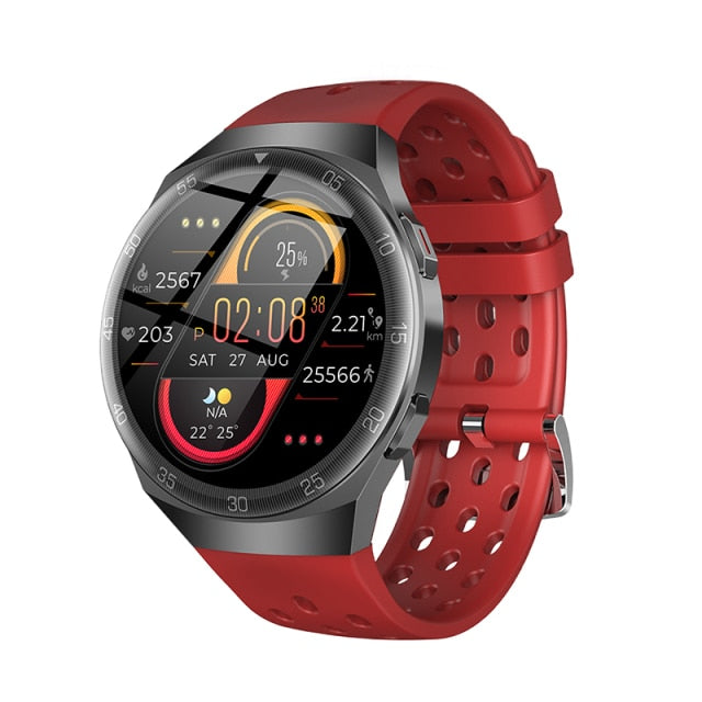 LIGE 1.28-inch Full Color Touch Screen Sport Smartwatch Men Women Fitness Tracker Waterproof Smart Watch For Huawei Xiaomi Apple
